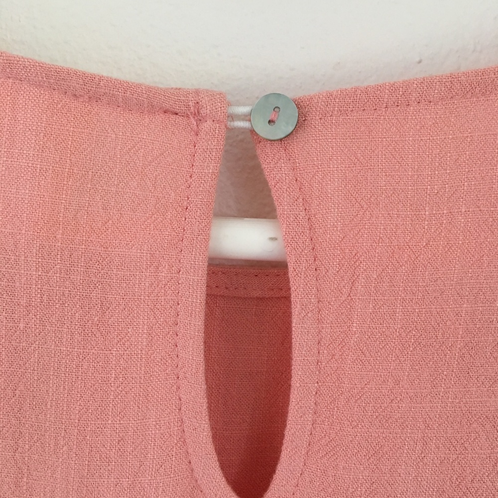 ROOLEE Pink Ella Mara Color Block Dress small - Picture 5 of 5